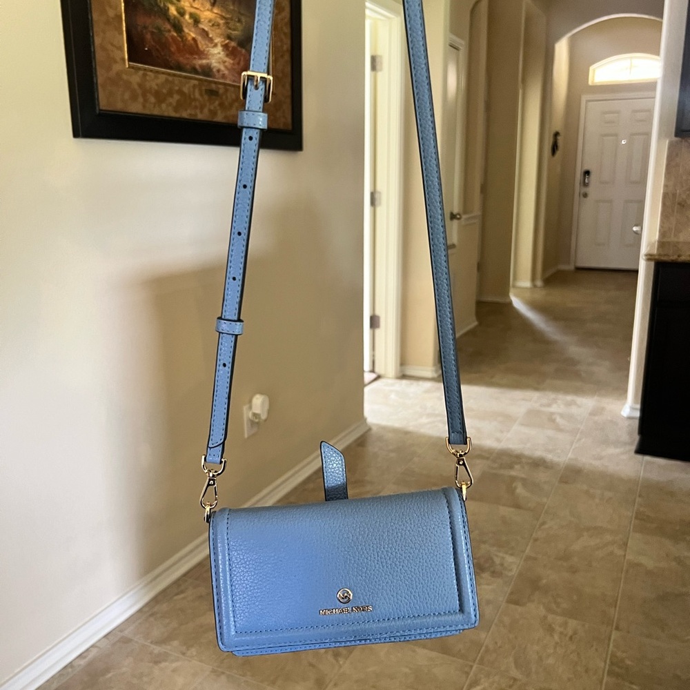 Michael Kors Blue Crossbody Bag